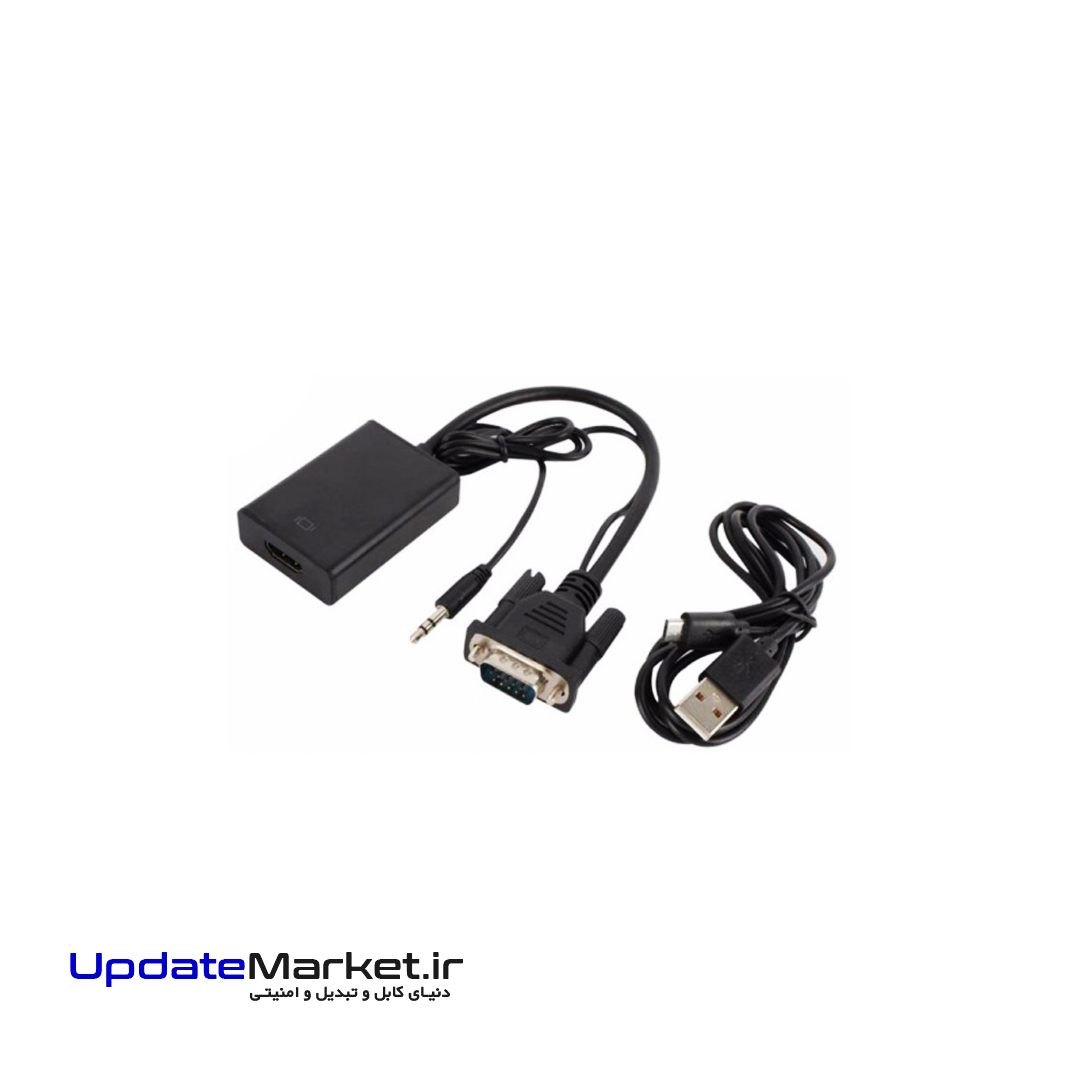 مبدل VGA TO HDMI ADAPTER